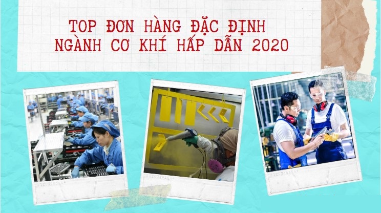 Tổng hợp các đơn hàng đặc định ngành cơ khí Nhật Bản lương cao năm 2020