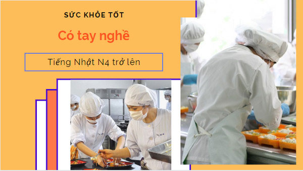 15 đơn hàng thực phẩm kỹ năng đặc định lương TRÊN 40 TRIỆU/THÁNG